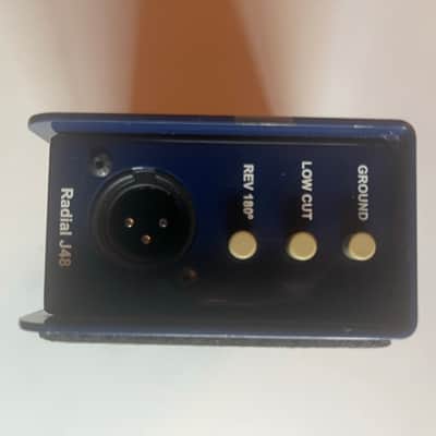 Radial J48 Active Direct Box 2010s - Blue image 2