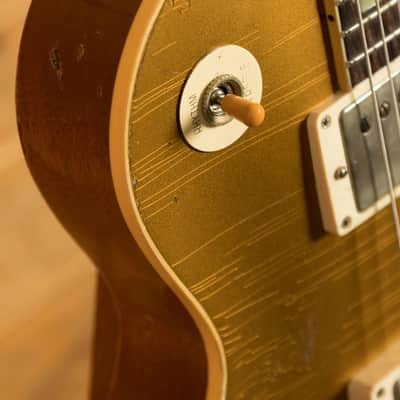 Gibson Custom Murphy Lab 1957 Les Paul Goldtop | Double Gold - Ultra Heavy Aged image 7
