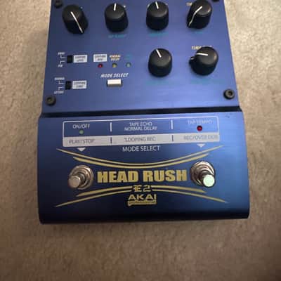 Akai E2 Headrush Delay/Looper 2010s - Blue image 1