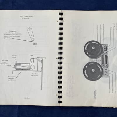 Vintage Crown 800 Series Audio Recorder Technical Manual SL802 image 2