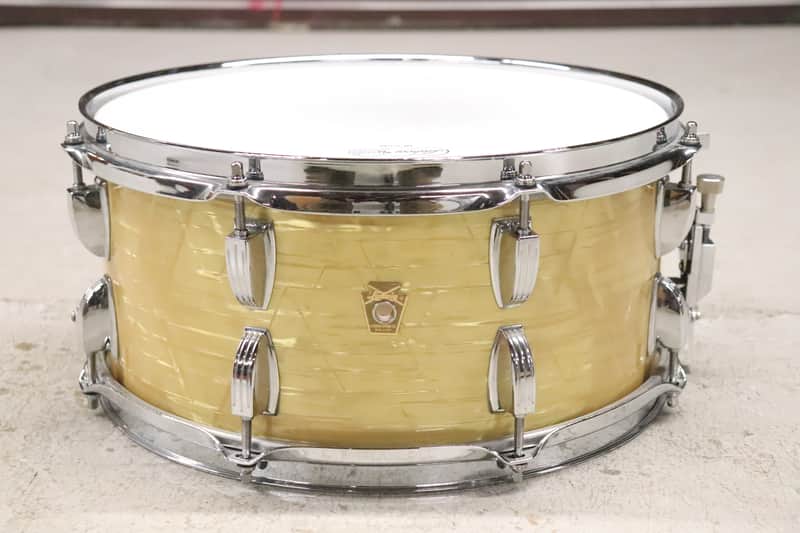 Ludwig USA Legacy Mahogany 6.5x14" Snare Drum Butterscotch Pearl image 1