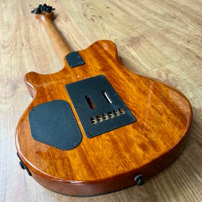 Ernie Ball Music Man BFR Axis Super Sport 2018 Buckeye Burl image 15