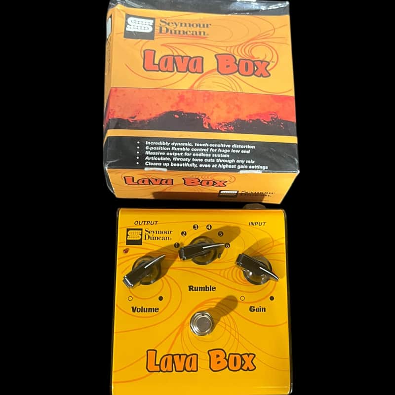 Seymour Duncan Lava Box 2010s - Yellow X12862 image 1