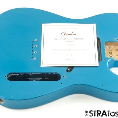 Fender American Professional Classic Tele BODY Faded Lake Placid Blue image 2