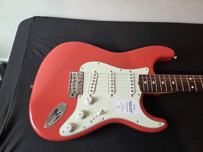 Fender MIJ Traditional II '60s Stratocaster 2021 - Present Fiesta Red image 1
