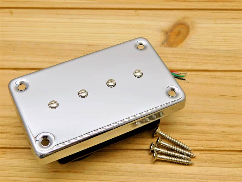 Artec Chrome Mudbucker Sidewinder Pickup for Gibson® EB Bass 4 String 30K 4 conductor image 1