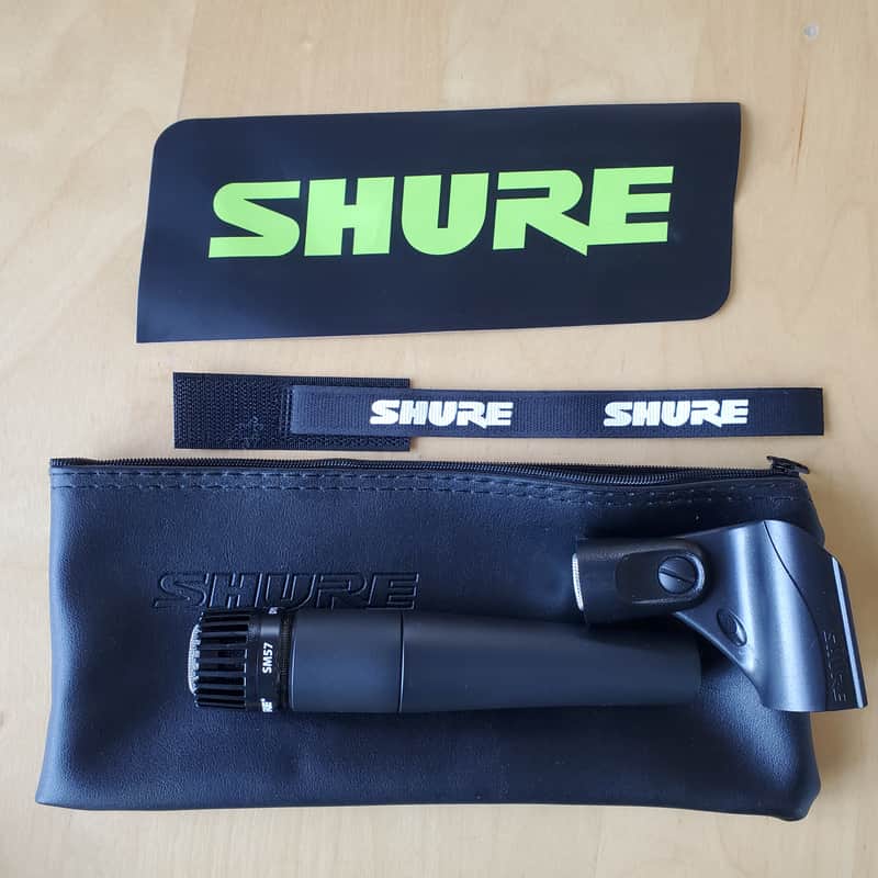 Shure SM57 Cardioid Dynamic Microphone image 1
