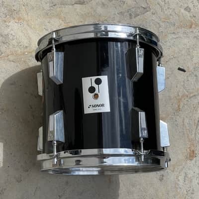 80's Sonor Phonic 10" Black 10x9 Rack Tom image 1