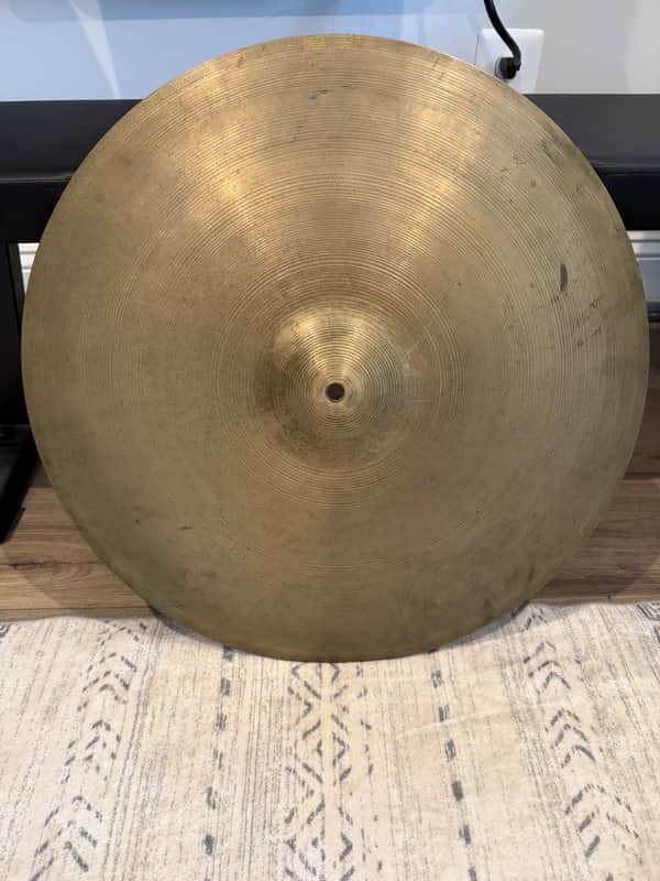 Zildjian 20" A Zildjian Small Stamp Ride Cymbal 1957 - 1969 - Traditional image 1