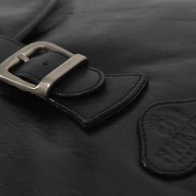 Harvest Fine Leather Black Buffalo Nappa Electric Bass Guitar Gig Bag image 6