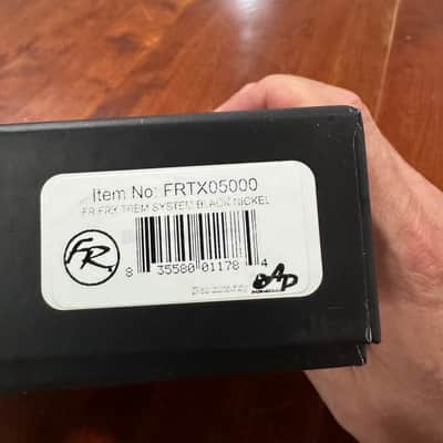 Floyd Rose FRTX05000 FRX Top Mount Tremolo 2010s - Black Nickel image 7