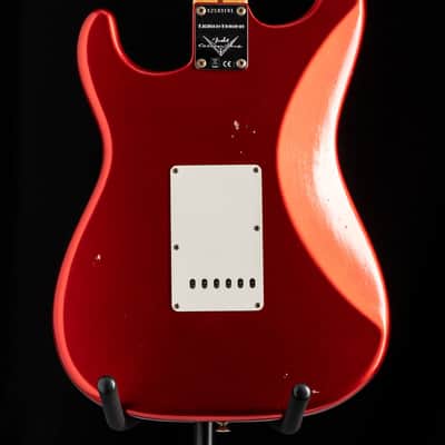 Fender Custom Shop '56 Stratocaster Journeyman Super Faded/Aged Candy Apple Red image 10