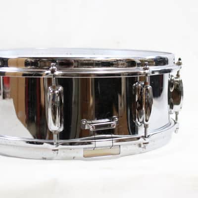 Vintage 70's Slingerland Model No. 141 Festival 5"x14" 8-Lug Chrome Over Steel Snare Drum image 5