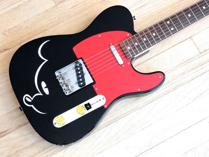 Fender Official Disney Mickey Mouse Telecaster Electric Guitar MIJ
