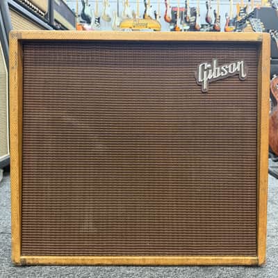 Gibson GA-30RV Invader 16-Watt 12"/8" Guitar Combo with Reverb 1961 - Tweed