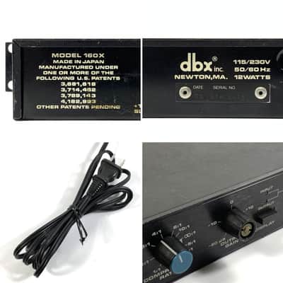 dbx 160X Compressor / Limiter 2000s - Black TGHM image 10