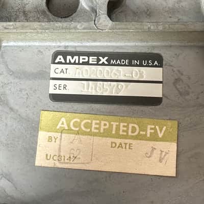 Ampex AG500 Reel to Reel Tape Transport image 13