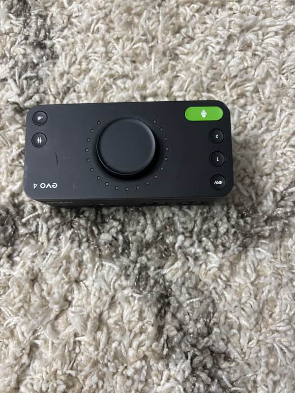 Audient EVO 4 USB Audio Interface 2020 - Black image 1