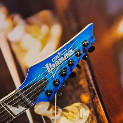Ibanez GRGR221PA-AQB GIO E-Guitar 6 String Aqua Burst image 6