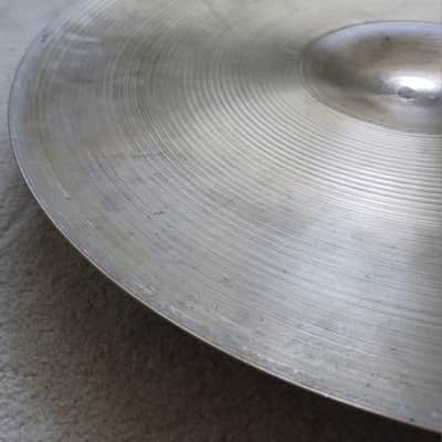 Zildjian 20" A. Zildjian '60s Stamp Crash/Ride Cymbal 1960s - 1849 grams!! image 10