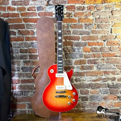 Gibson Les Paul Deluxe Electric Guitar w/ OHSC (2023 - Cherry Sunburst) image 2