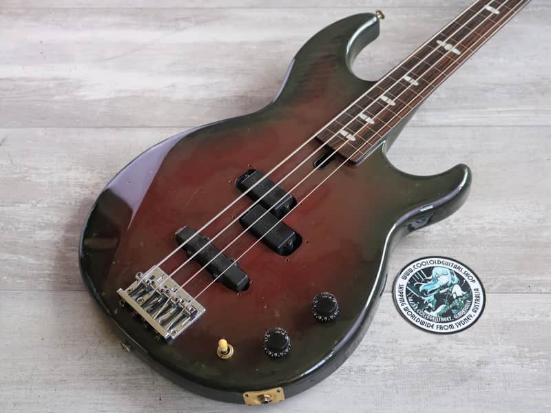 1985 Yamaha Japan BB3000 Neckthrough Fretless Broad Bass (Wine Red) image 1
