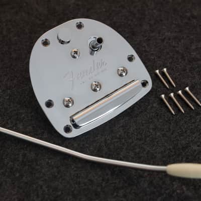 Fender MIJ Jaguar / Jazzmaster Tremolo Tailpiece and Tremolo Arm image 1