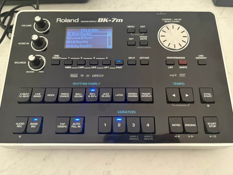 Roland BK-7M Backing Module 2011 - 2015 - Black image 1