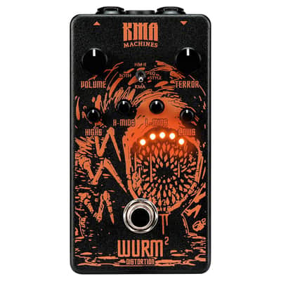 KMA Machines Wurm 2 HM2-Style High-Gain Distortion Guitar Effect Pedal image 1