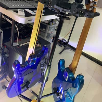 Impossible@guitar™ ‎בְּצַלְאֵל 比撒列 57/62 IG- Vintage ST Diamond Blue 2025 - Vintage ST Diamond Blue + GhostFire Bullet 3.0 padded  Super Thick GigBag - Safe Shipping image 22