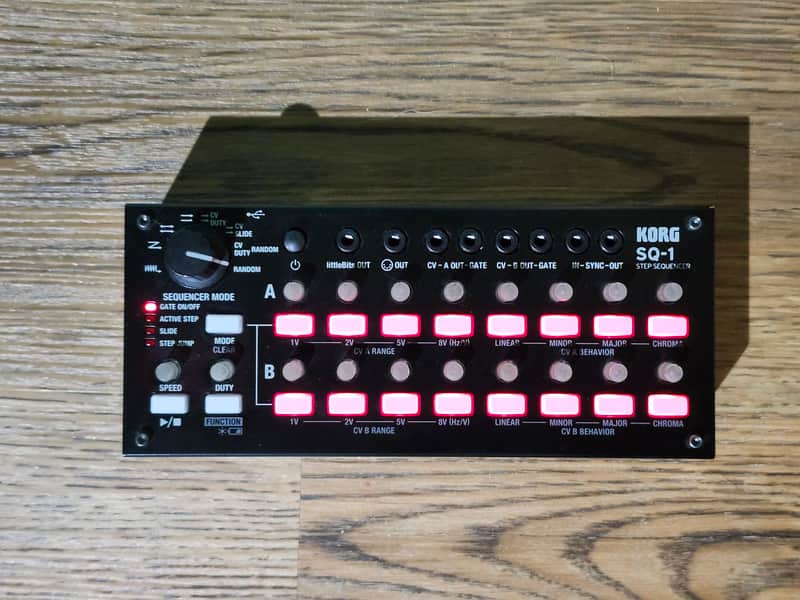 Korg SQ-1 CV Step Sequencer/Sync Box 2015 - Present Black image 1