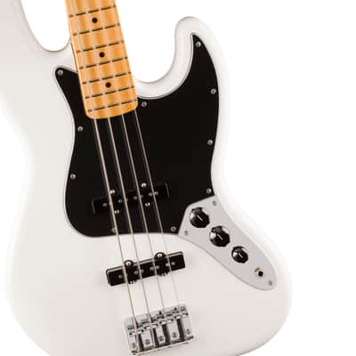 Fender Player II Jazz Bass MN Polar White - 4-String Electric Bass image 3
