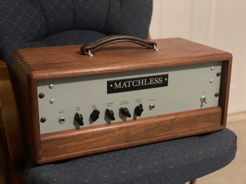 Matchless RV-1 Reverb / Preamp Tube Unit 1993 | *RARE* Wood Trim/ Blue Light + Free Shipping! image 1