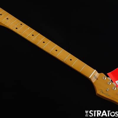 Fender Vintera II 50s RI Stratocaster Strat NECK + TUNERS, 1950s Maple Soft V image 2