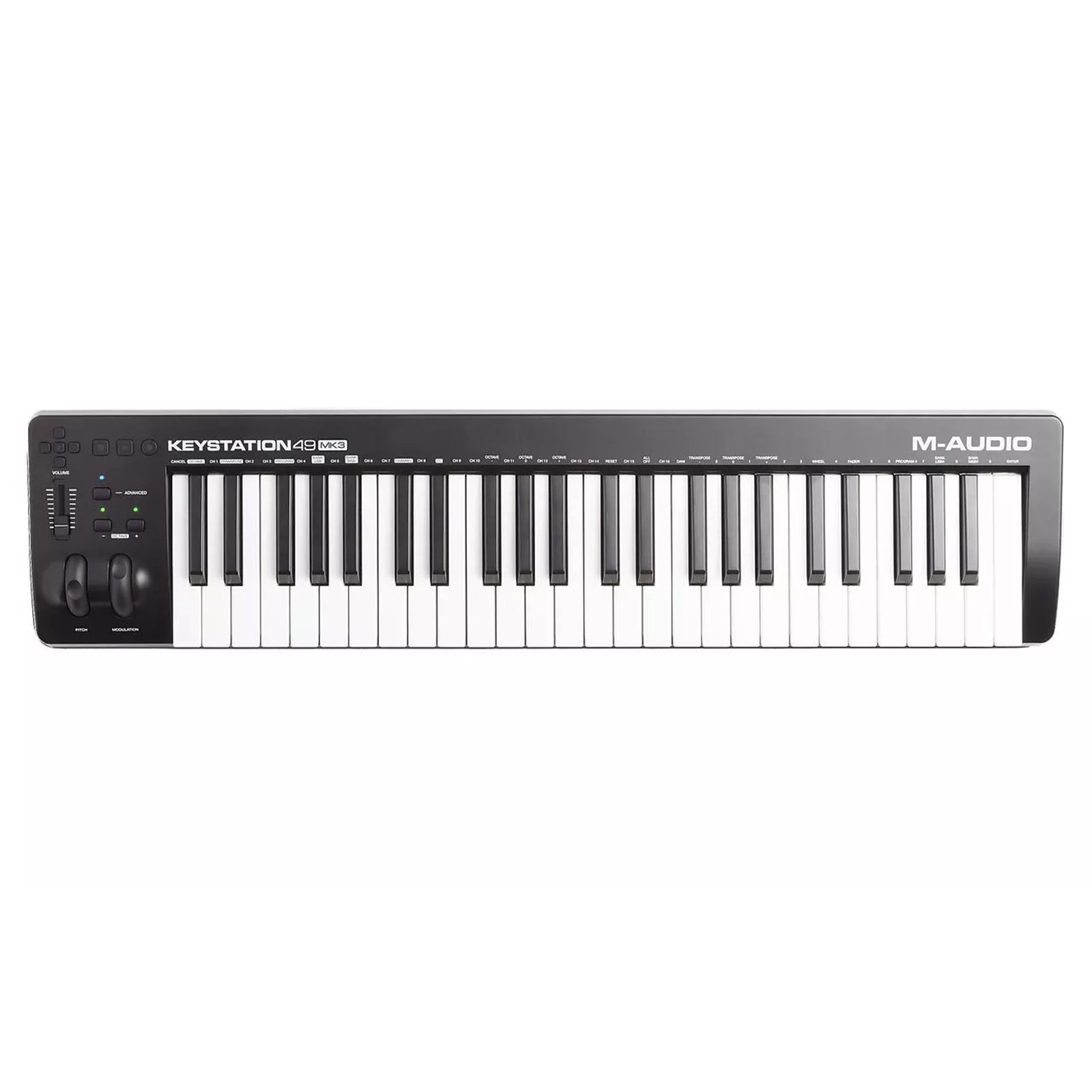 美品 M-AUDIO KEYSTATION 49 MIDIコントローラー M-Audio Keystation 49 MkIII MIDI Keyboard Controller | Reverb