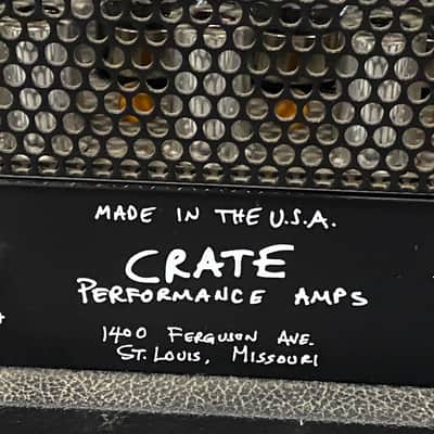 Crate BV300H Blue Voodoo 300-Watt powerhouse Guitar/Bass amp * Made at the old Ampeg factory in St. Louis, USA * Excellent condition, from our showroom! * comes with original manual * imagen 3