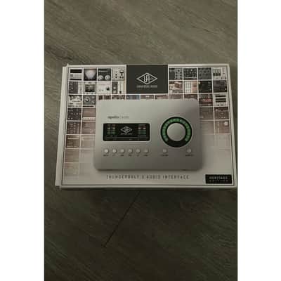 Universal Audio Apollo Solo Heritage Edition Thunderbolt 3 Audio Interface 2020 - Present - Silver image 4