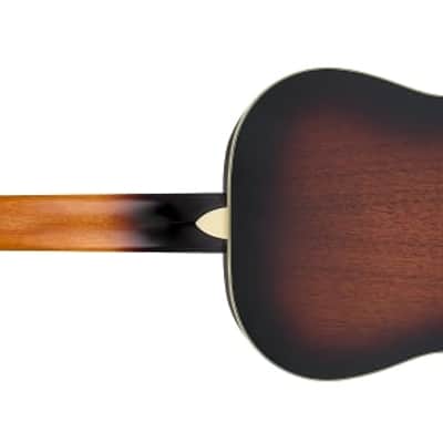 Gretsch G9241 Alligator Biscuit Round-Neck Resonator Guitar with Fishman Nashville Pickup, 2-Color Sunburst image 3