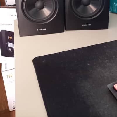 ADAM Audio T7V 7" Active Studio Monitors (Pair) 2010s - Black image 2