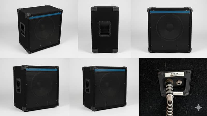 Eminence speaker Double T15 300W 4Ohm cab Gallien Krueger 16kg image 1