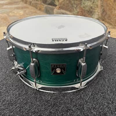 Tama Superstar Classic Aqua 14x6.5 Snare Drum - Maple Shell image 6