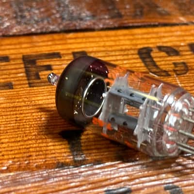 Vintage Amperex 7025 / 12AX7A Preamp Tube 12AX7 ECC83 Valve Orange Globe #273 image 5