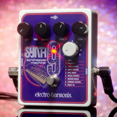 Electro-Harmonix Synth9 Synthesizer Machine Guitar Pedal image 5