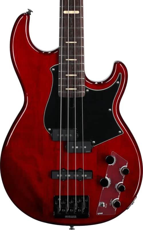 Yamaha BB734A 4-String Bass Guitar, Rosewood Fingerboard, Fired Red image 1