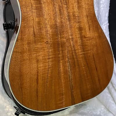NEW! Gibson Custom Shop Hummingbird Koa/Carpathian Spruce Acoustic-Electric Guitar - Honeyburst - 4.6 lbs - Authorized Dealer! G06395 image 9