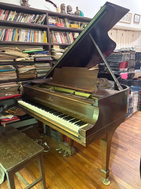 “Golden Age” 1918 Steinway & Sons M - Satin Mahogany (aged, patina) image 1