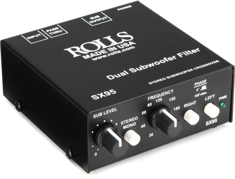 Rolls SX95 Stereo Subwoofer Crossover (SX95d2) image 1