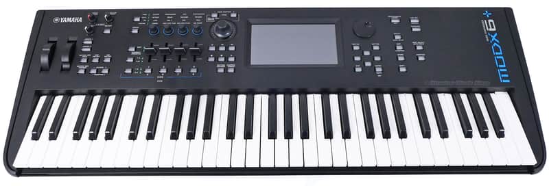Yamaha MODX6+ 61-Key 16-Voice Synthesizer 2022 - Present - Black image 1