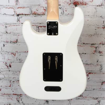 Squier - 2018 Contemporary Active Stratocaster HH Electric Guitar Olympic White - USED image 15
