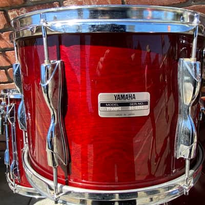 Holy Grail Drum Set! Yamaha Recording Custom 1970s - 1980s - World’s Most Recorded Drums ! Natural Wood Cherry Wood Walnut image 14